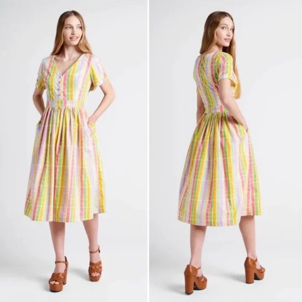 Popsicle Party Midi Dress NWT - Modcloth plus